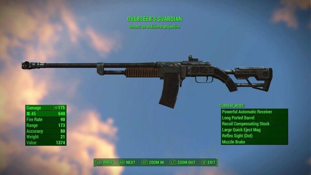 fallout 4 best weapons