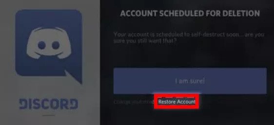 discord account disabled