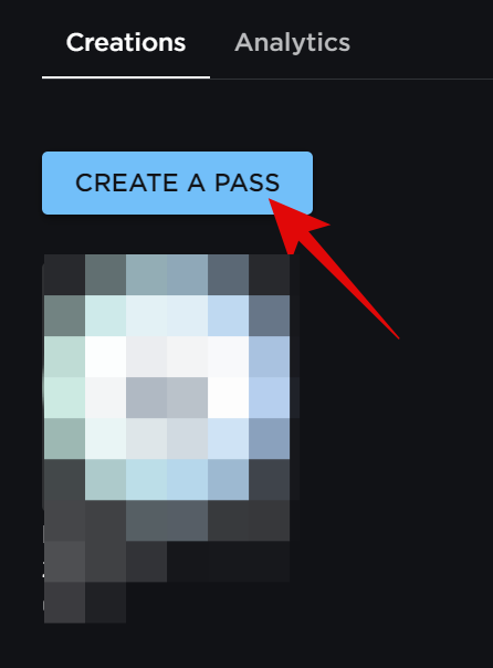 Choose Create a Pass