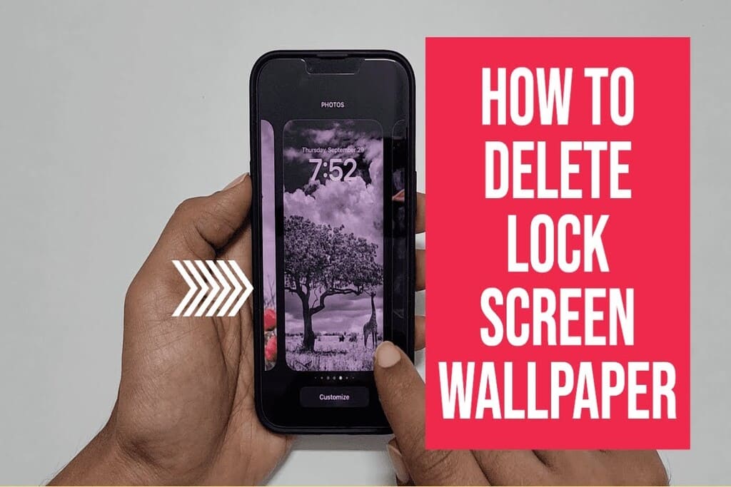 how to delete wallpaper on iphone