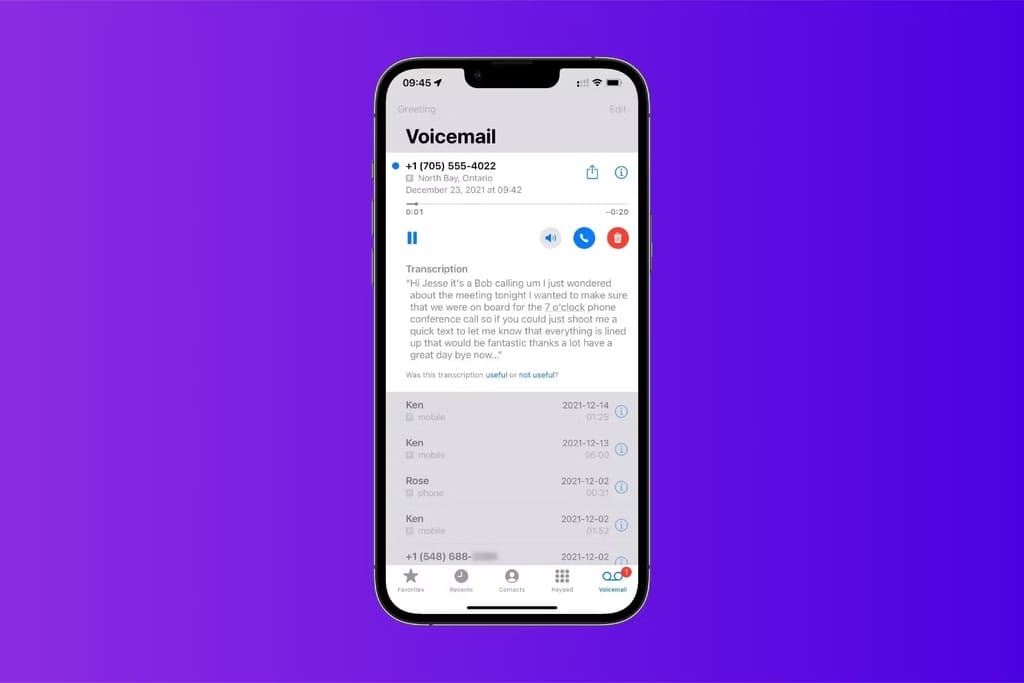 how to set up voicemail on iphone