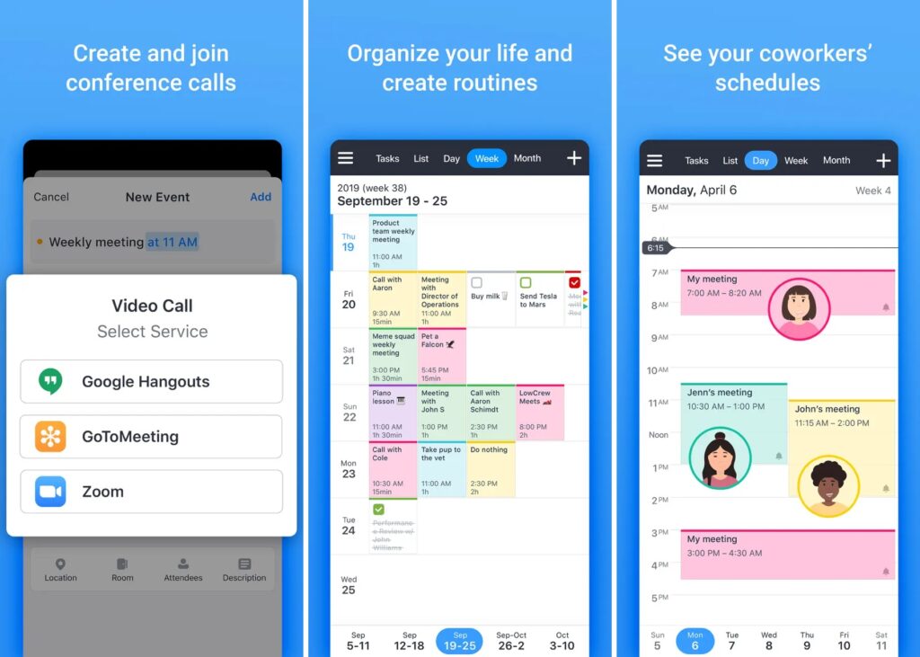 Calendar Planner app for iPhone and iPad