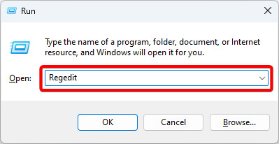 Enable the Keyboard From the Registry Editor