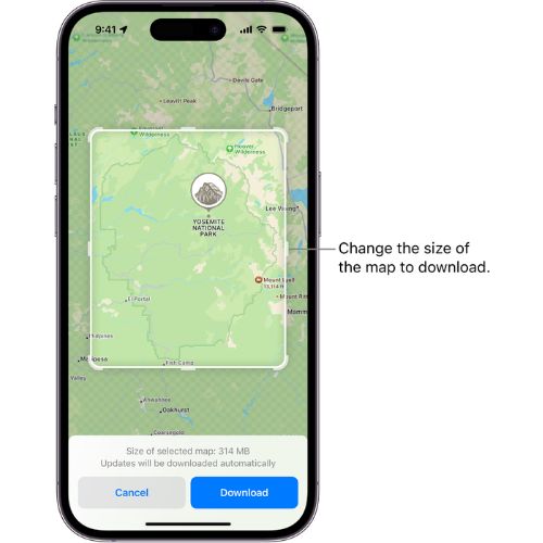 Offline Apple Maps