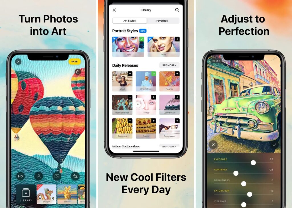 Prisma: Photo Editor, Filters Best AI Photo Editing Apps for iPhone and Android