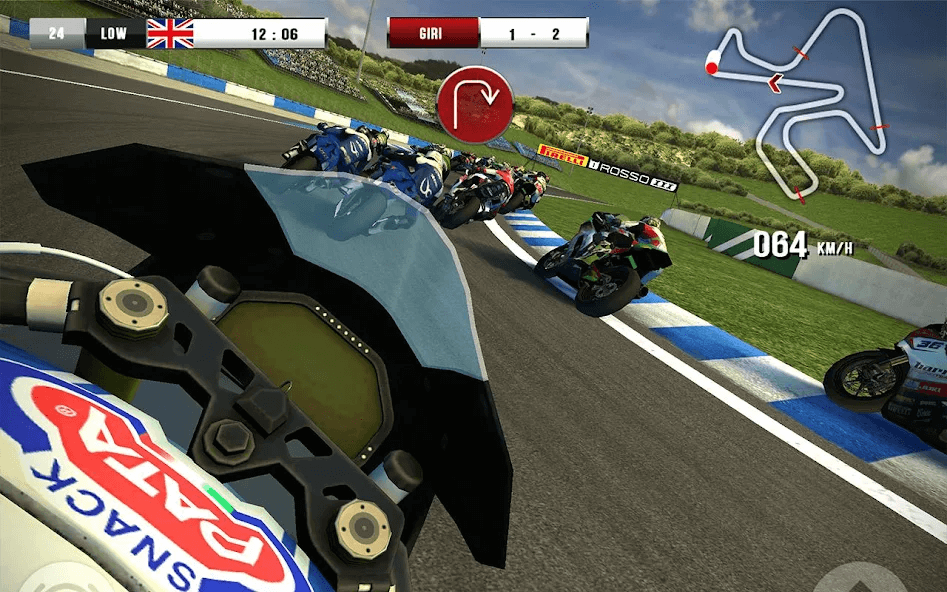 SBK16 racing game for iphone and android