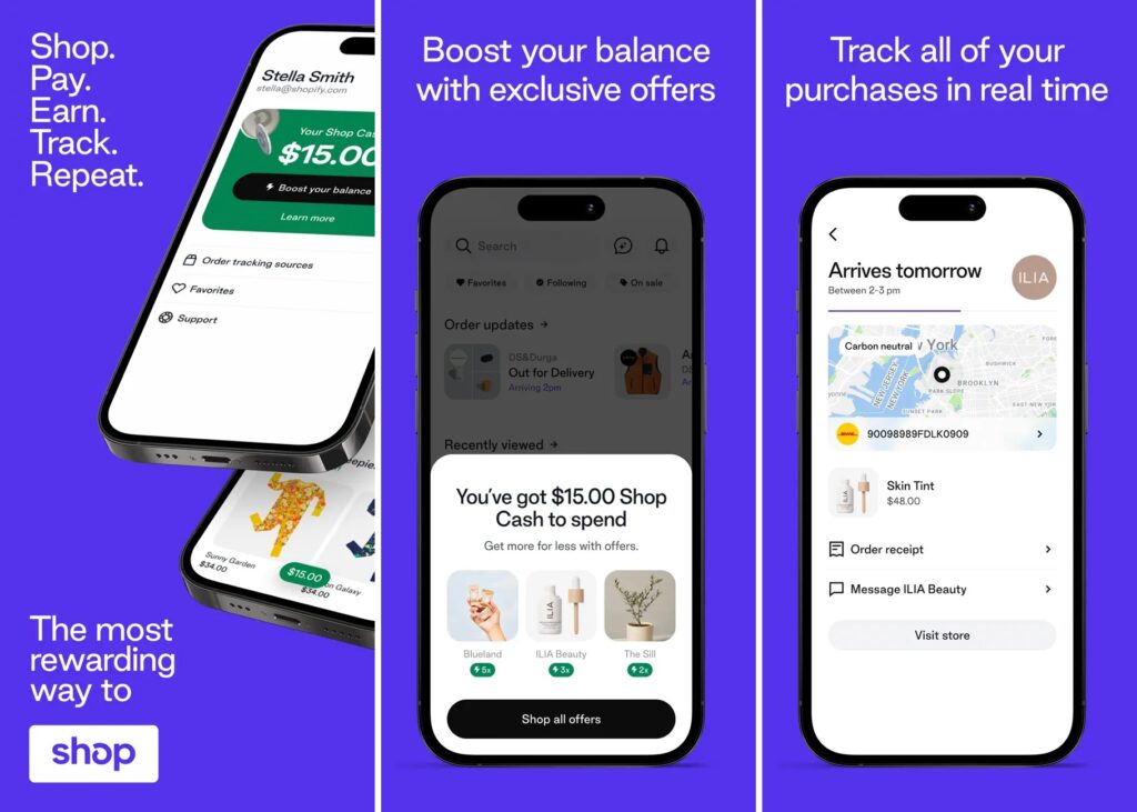 Shop Package Tracker App