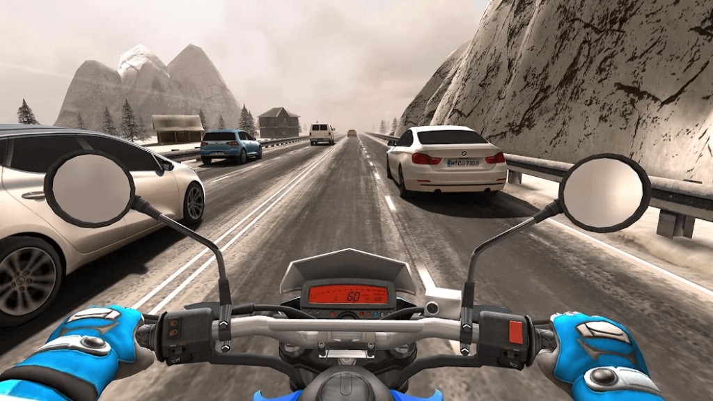 Traffic Rider racing game for iphone and android