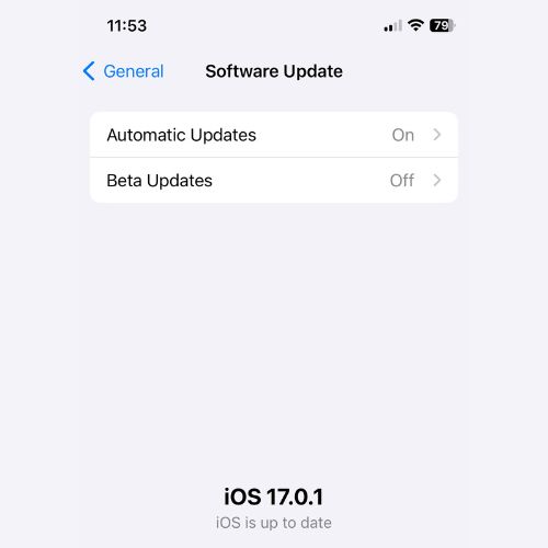 Update iPhone Software to Latest iOS Version