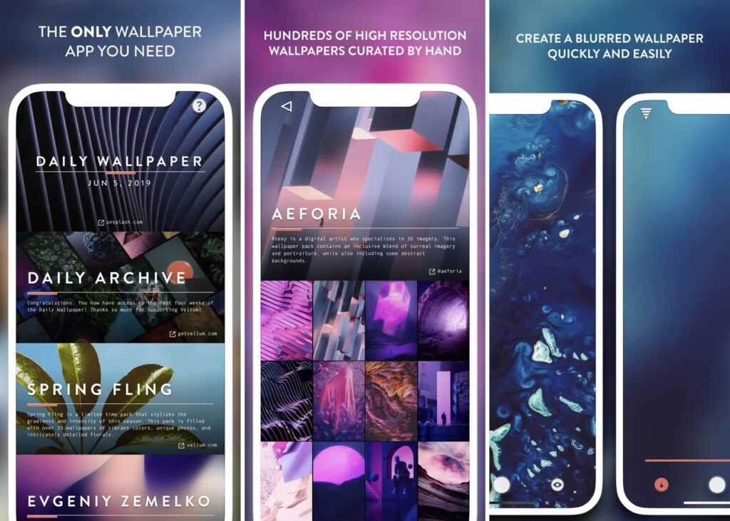 Vellum Wallpapers Best Wallpaper App For iPhone