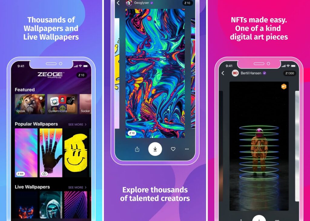 ZEDGE Best Wallpaper App For iPhone