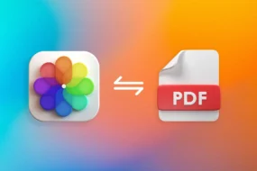 How to convert photo to PDF on iPhone