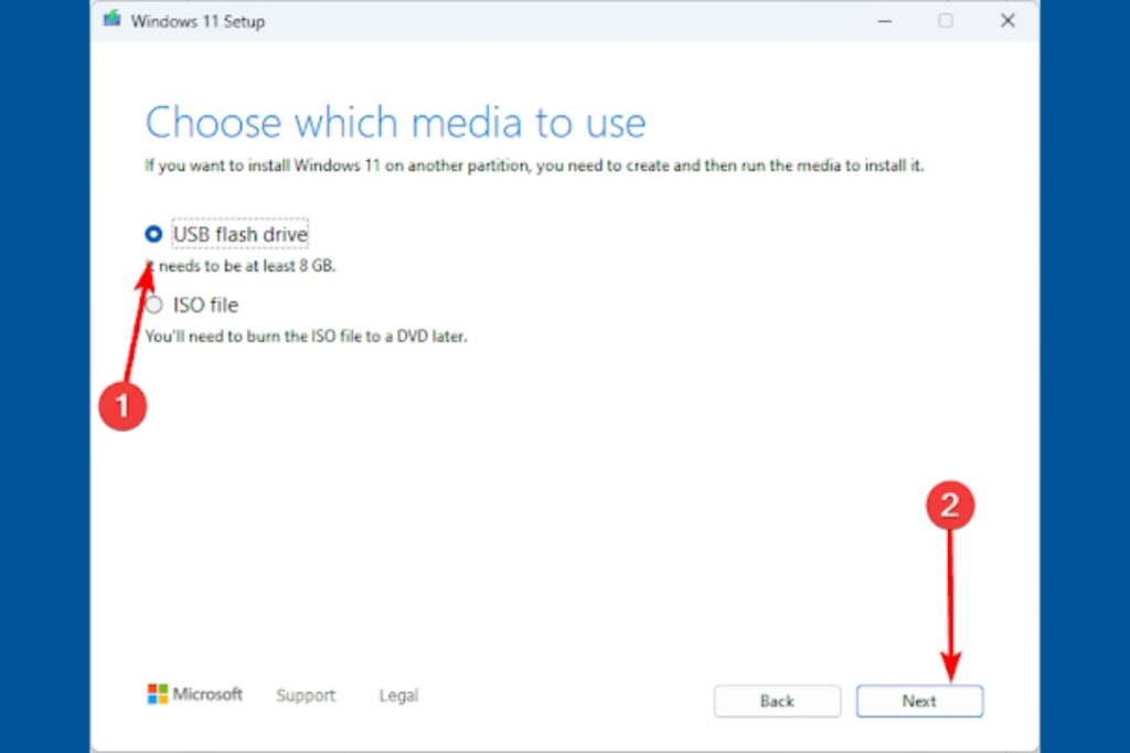 Try an Upgrade Using the Windows Media Creation Tool