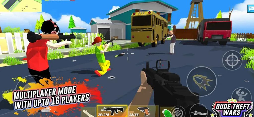 Dude Theft Wars FPS Open World Games like GTA