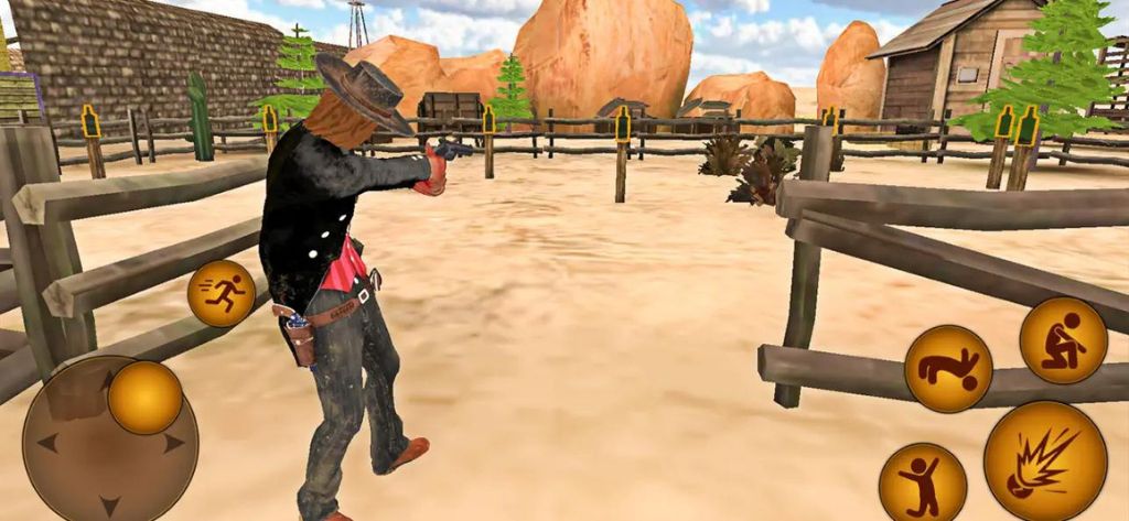 Western Gunfighter Cowboy Games like GTA