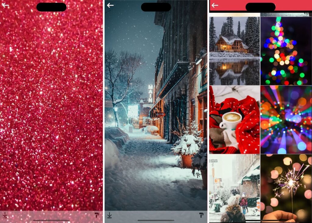 Christmas Wallpapers app for iphone & ipad