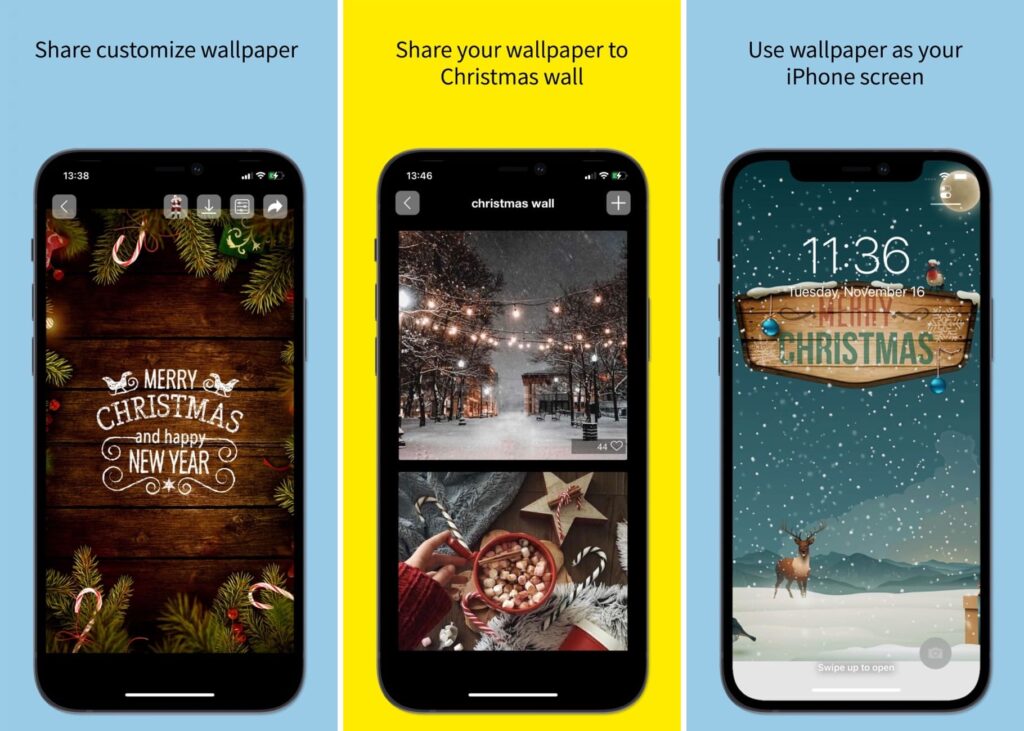 Christmas Wallpapers Countdown app for ipad