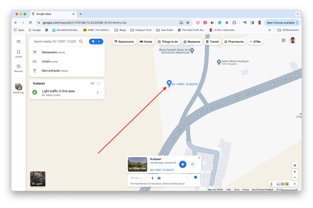 Drop a Pin in Google Maps on Desktop