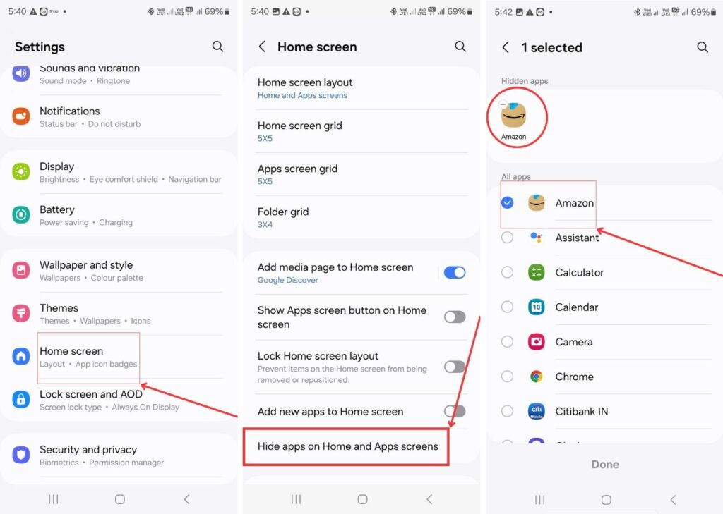 How to Hide apps on Android Phone
