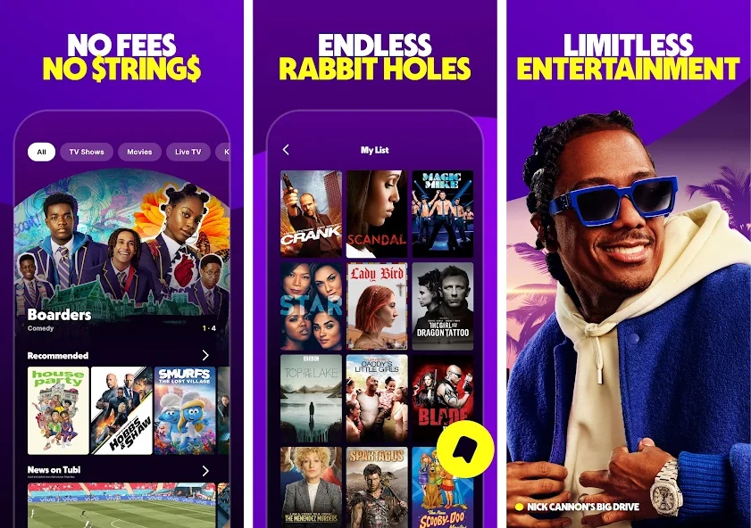 Tubi Free Movie Apps for Android