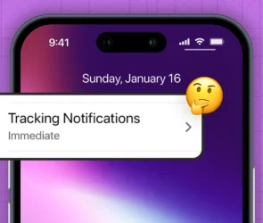 What is “Tracking Notifications” On iPhone
