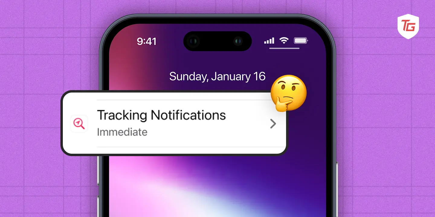 What is “Tracking Notifications” On iPhone